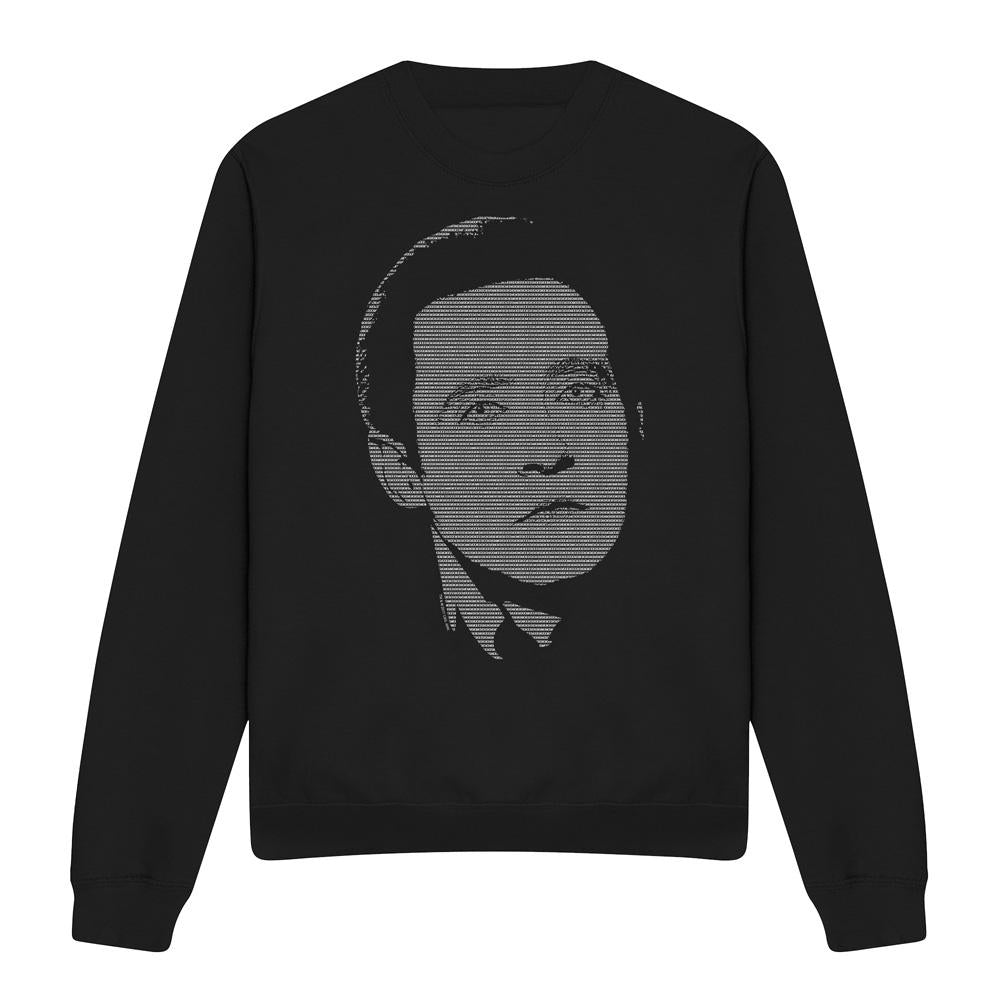 Black - Front - Star Trek Unisex Adult Data´s Data Sweatshirt