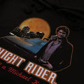Black - Side - Knight Rider Mens Hoodie
