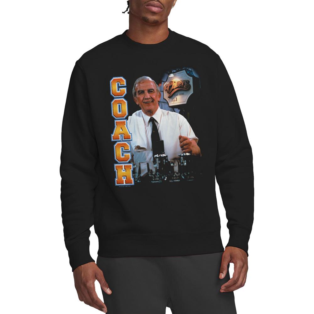 Black - Lifestyle - Cheers Unisex Adult Coach Sweatshirt