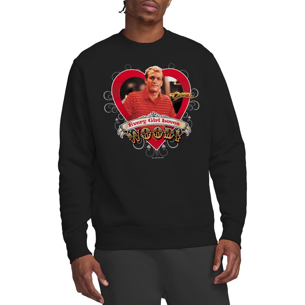 Black - Lifestyle - Cheers Unisex Adult Woody Boyd Sweatshirt