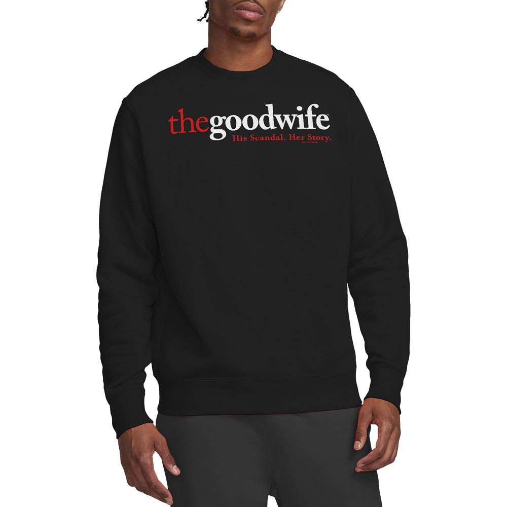 Black - Lifestyle - The Good Wife Unisex Adult Logo Sweatshirt