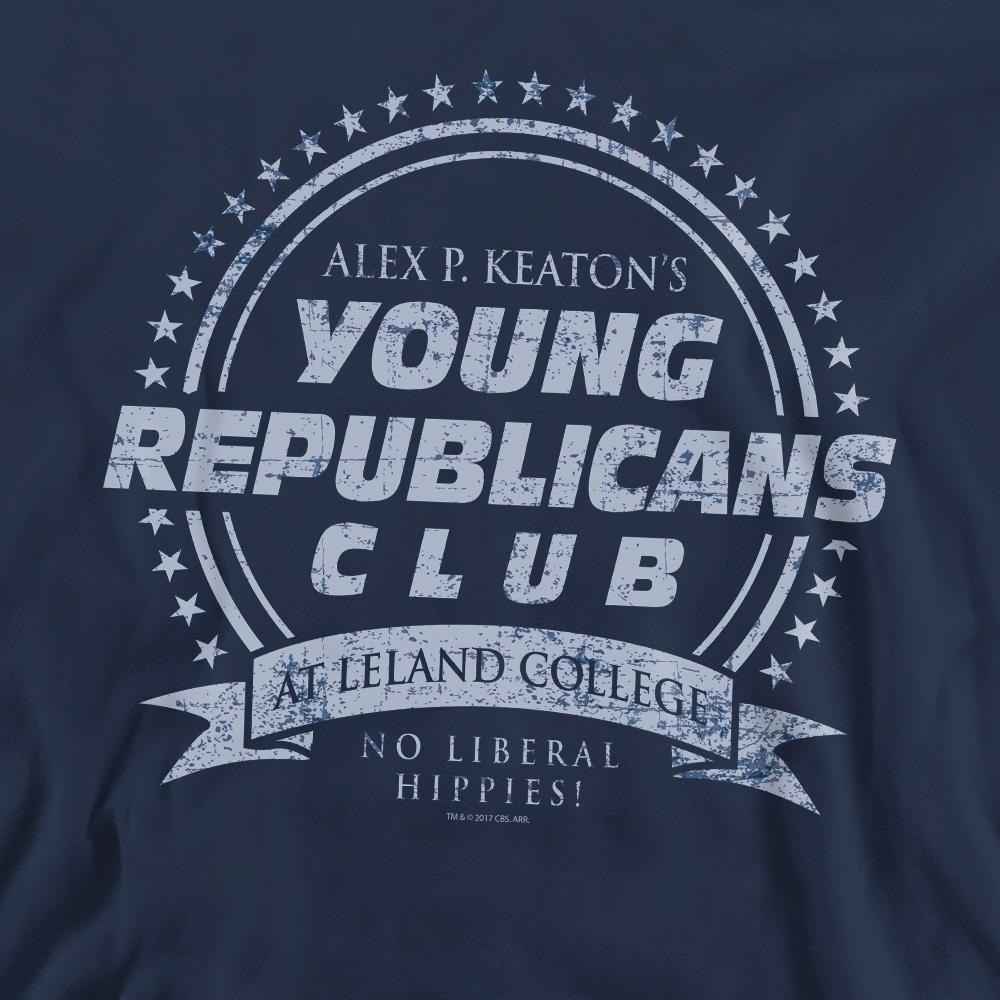 Navy - Pack Shot - Family Ties Unisex Adult Young Republicans Club Sweatshirt