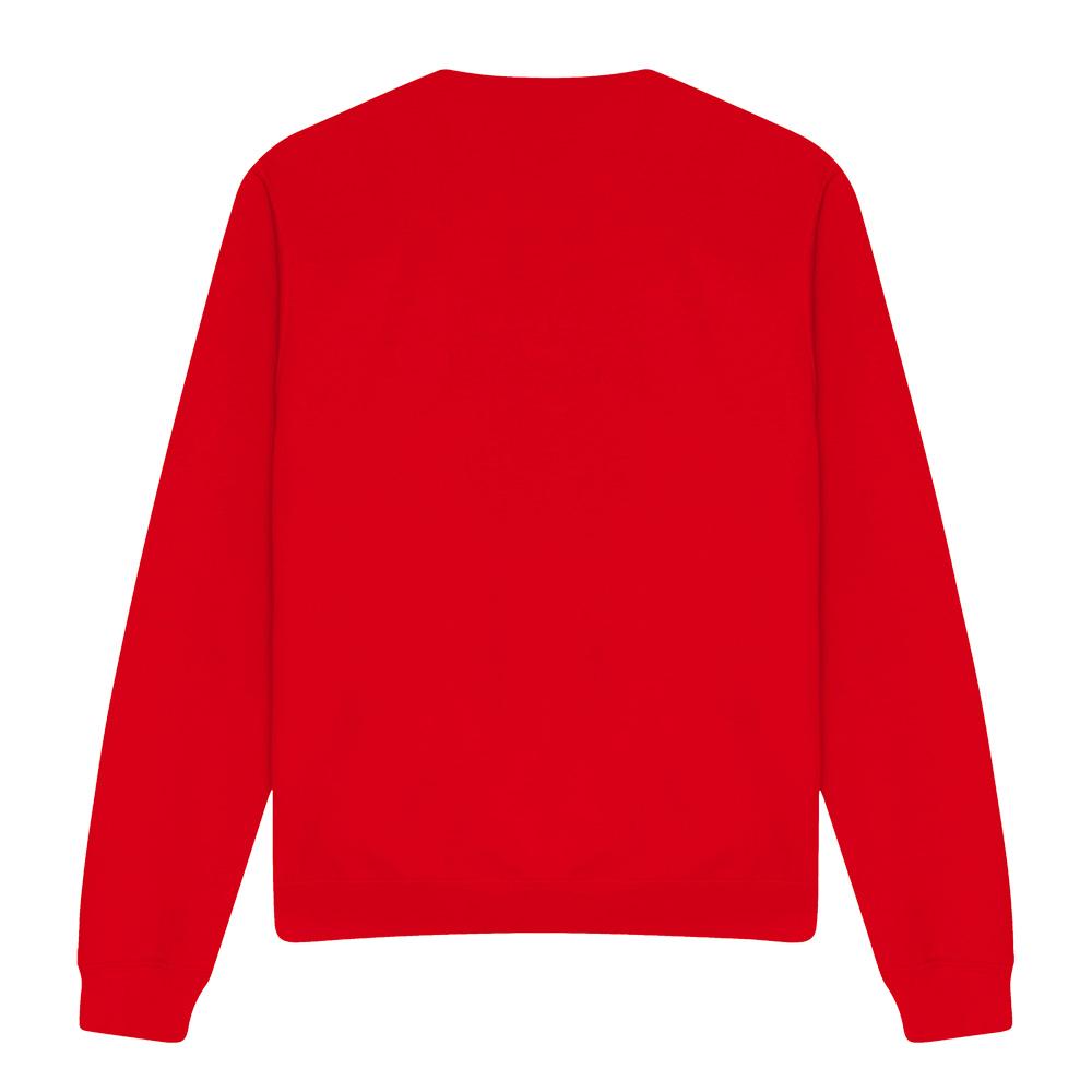 Red - Back - Garfield Unisex Adult Ho Ho Ho Christmas Sweatshirt