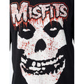 Black - Side - Misfits Mens Ripping Skull T-Shirt