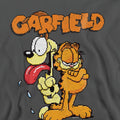 Charcoal - Pack Shot - Garfield Unisex Adult The Game Sweatshirt
