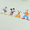 Sage - Side - Mickey Mouse & Friends Womens-Ladies Line Up Sweatshirt