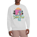 White - Side - MTV Unisex Adult Spring Break Checkerboard Sweatshirt