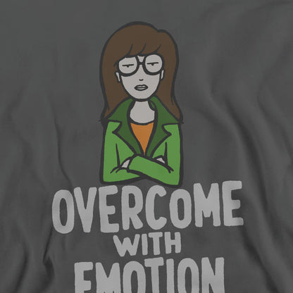 Charcoal - Pack Shot - Daria Unisex Adult Daria Quote Sweatshirt