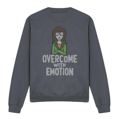 Charcoal - Front - Daria Unisex Adult Daria Quote Sweatshirt