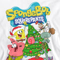 White - Pack Shot - SpongeBob SquarePants Unisex Adult Christmas Tree Sweatshirt