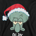 Black - Pack Shot - SpongeBob SquarePants Unisex Adult Joy Squidward Christmas Sweatshirt