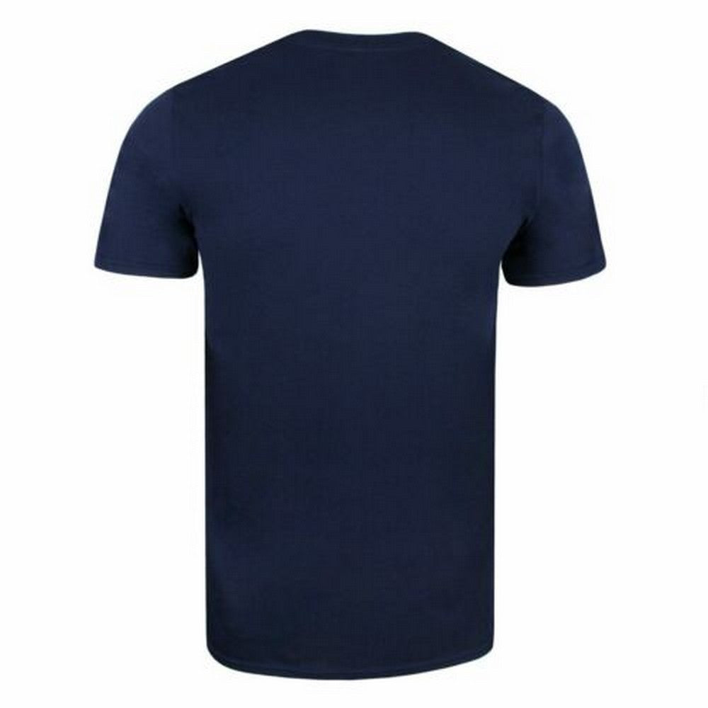 Navy - Back - Wheres Wally? Mens Wanted T-Shirt