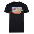 Black - Front - Masters Of The Universe Mens Logo T-Shirt