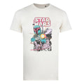 Natural - Front - Star Wars: The Book Of Boba Fett Mens Firing Line T-Shirt