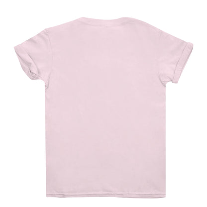 Light Pink - Back - Disney Girls Mickey Mouse Sketch T-Shirt