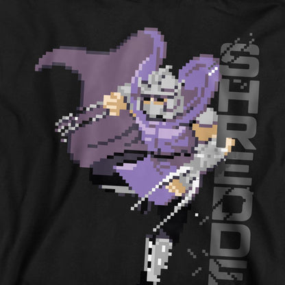 Black - Pack Shot - Teenage Mutant Ninja Turtles Unisex Adult Arcade Shredder Retro Sweatshirt