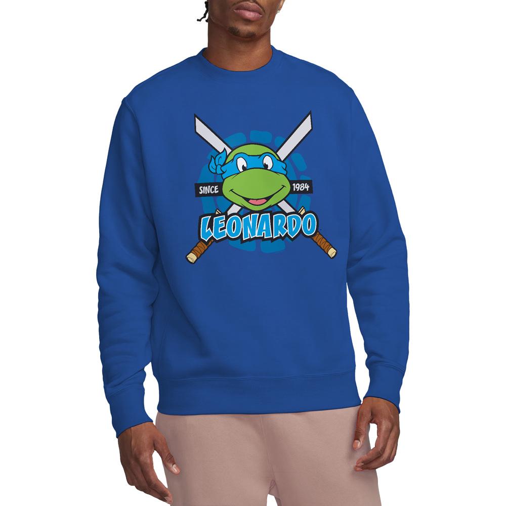 Royal Blue - Lifestyle - Teenage Mutant Ninja Turtles Unisex Adult Since 1984 Leonardo Sweatshirt