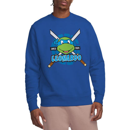 Royal Blue - Lifestyle - Teenage Mutant Ninja Turtles Unisex Adult Since 1984 Leonardo Sweatshirt