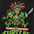 Black - Side - Teenage Mutant Ninja Turtles Unisex Adult Manga Turtles Sweatshirt