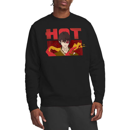 Black - Lifestyle - Avatar: The Last Airbender Unisex Adult Hot Zuko Sweatshirt