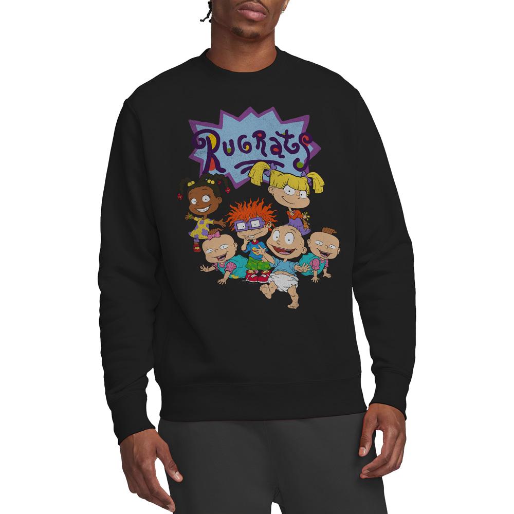 Black - Lifestyle - Rugrats Unisex Adult Group Sweatshirt