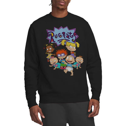 Black - Lifestyle - Rugrats Unisex Adult Group Sweatshirt