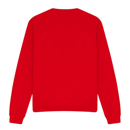 Red - Side - SpongeBob SquarePants Unisex Adult Smile Mr Krabs Face Sweatshirt