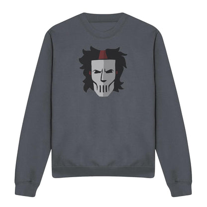 Black - Front - Teenage Mutant Ninja Turtles Unisex Adult Casey Jones Mask Sweatshirt