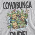 Sport Heather - Side - Teenage Mutant Ninja Turtles Unisex Adult Cowabunga Dude Sweatshirt