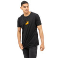 Black - Lifestyle - Garfield Mens Embroidered T-Shirt