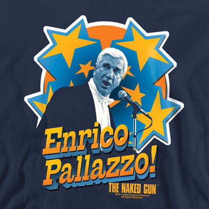 Navy - Pack Shot - The Naked Gun Unisex Adult It´s Enrico Pallazzo Sweatshirt