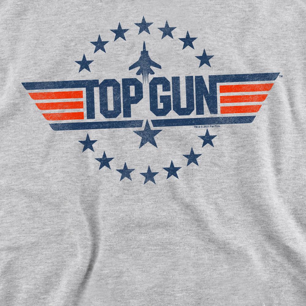 Sport Heather - Pack Shot - Top Gun Unisex Adult Star Logo Sweatshirt
