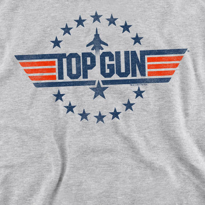 Sport Heather - Pack Shot - Top Gun Unisex Adult Star Logo Sweatshirt