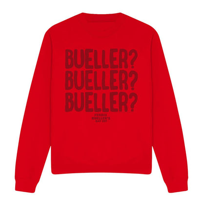 Red - Front - Ferris Bueller´s Day Off Unisex Adult Ben Stein Sweatshirt
