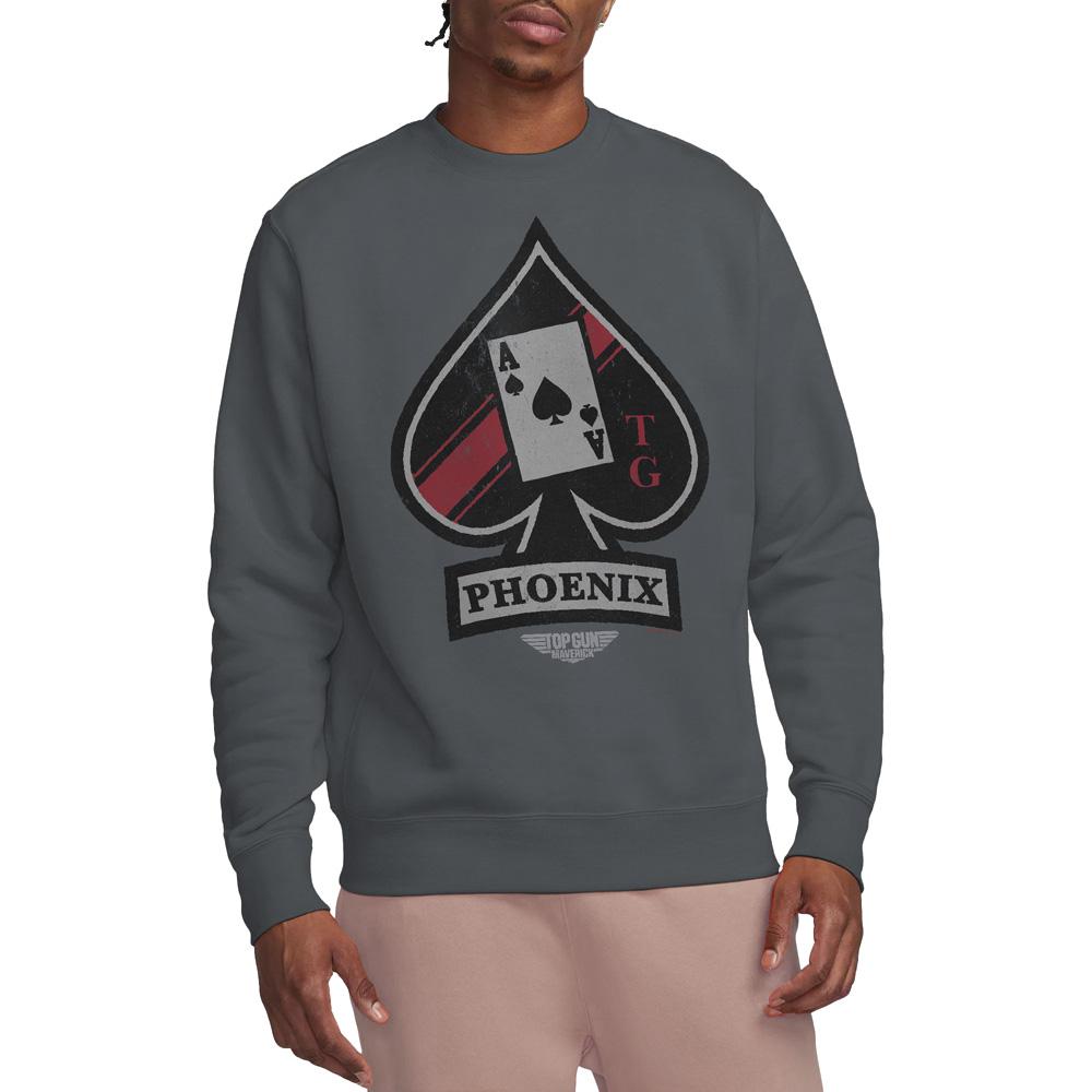 Charcoal - Lifestyle - Top Gun: Maverick Unisex Adult Phoenix Call Sign Sweatshirt