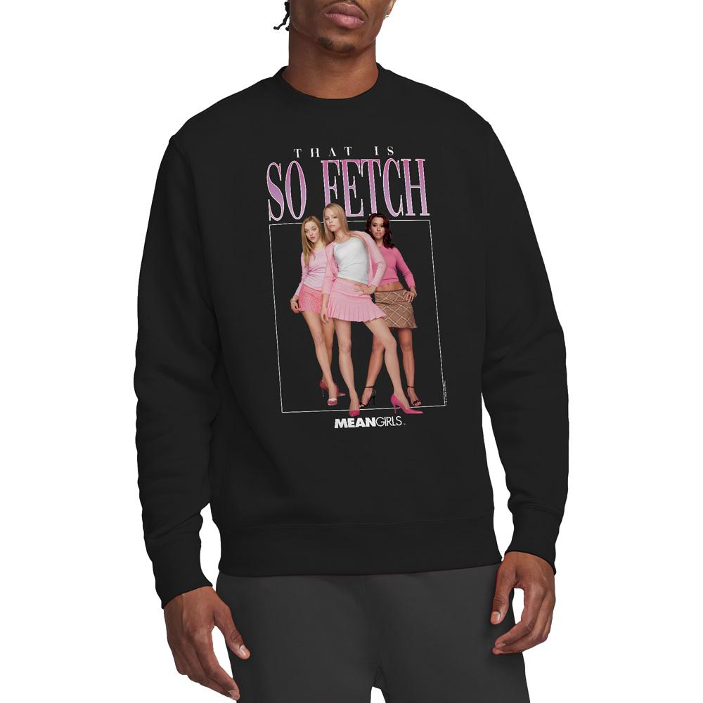 Black - Lifestyle - Mean Girls Unisex Adult So Fetch 90s Sweatshirt