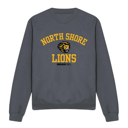 Charcoal - Front - Mean Girls Unisex Adult North Shore Lions Sweatshirt