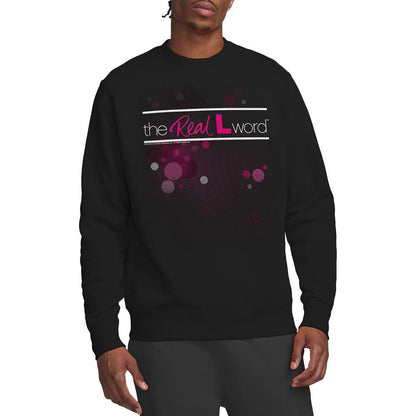 Black - Lifestyle - The Real L Word Unisex Adult Flashy Logo Sweatshirt