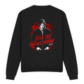 Black - Front - Dexter Unisex Adult Dark Passenger Sweatshirt
