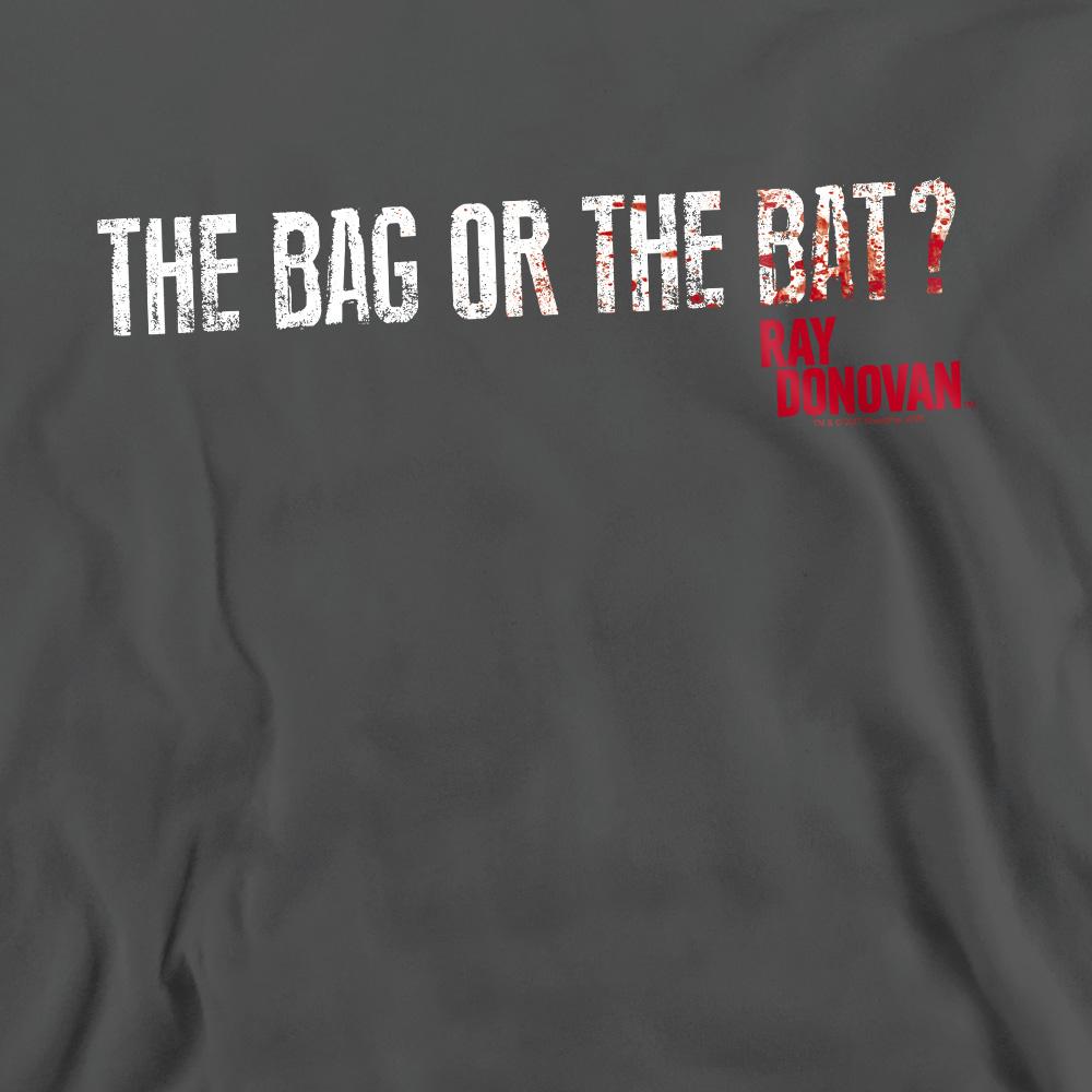 Charcoal - Pack Shot - Ray Donovan Unisex Adult Bag Or Bat Sweatshirt