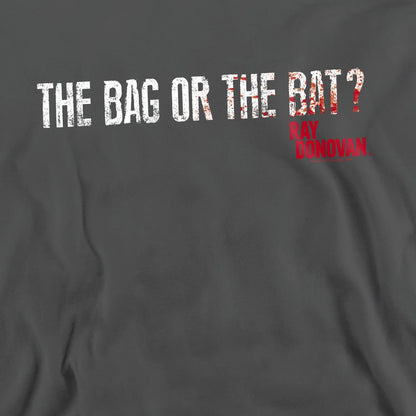 Charcoal - Pack Shot - Ray Donovan Unisex Adult Bag Or Bat Sweatshirt