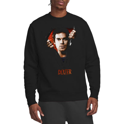 Black - Lifestyle - Dexter Unisex Adult Body Bad Sweatshirt