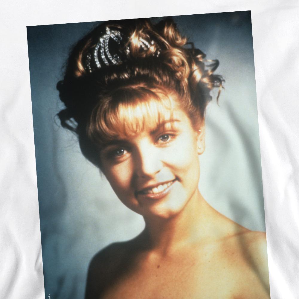 White - Pack Shot - Twin Peaks Unisex Adult Laura Palmer Sweatshirt