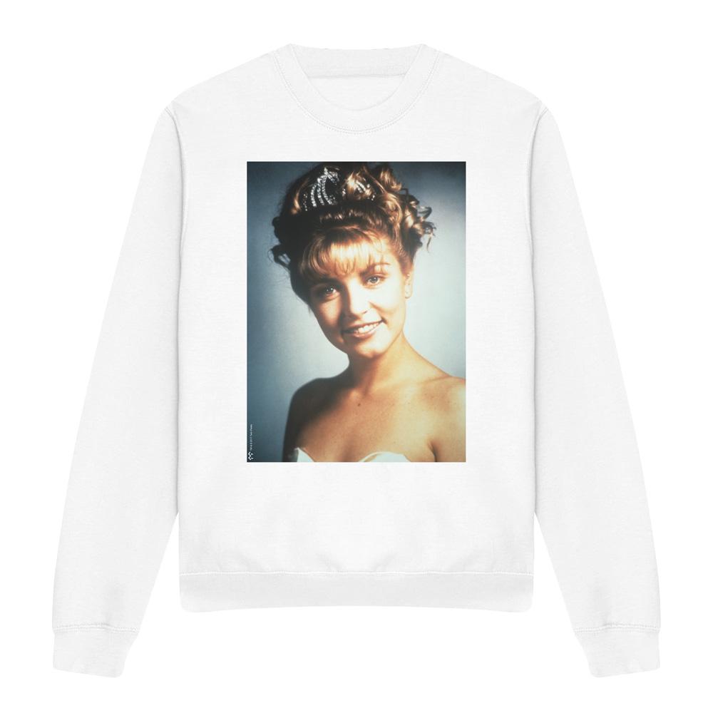 White - Front - Twin Peaks Unisex Adult Laura Palmer Sweatshirt