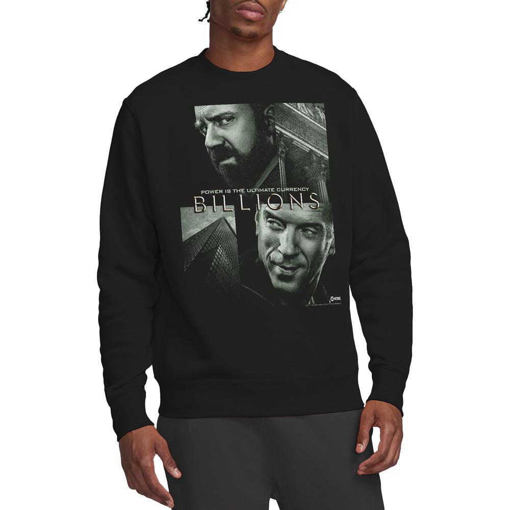 Black - Lifestyle - Billions Unisex Adult Currency Poster Sweatshirt