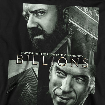 Black - Pack Shot - Billions Unisex Adult Currency Poster Sweatshirt