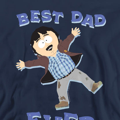 Navy - Pack Shot - South Park Unisex Adult Best Dad Ever Randy Marsh Fathers Day Sweatshirt