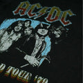 Black - Side - AC-DC Womens-Ladies World Tour 79 T-Shirt