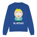 Royal Blue - Front - South Park Unisex Adult Oh Nutsack Sweatshirt