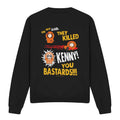 Black - Front - South Park Unisex Adult Dead Kenny Sweatshirt